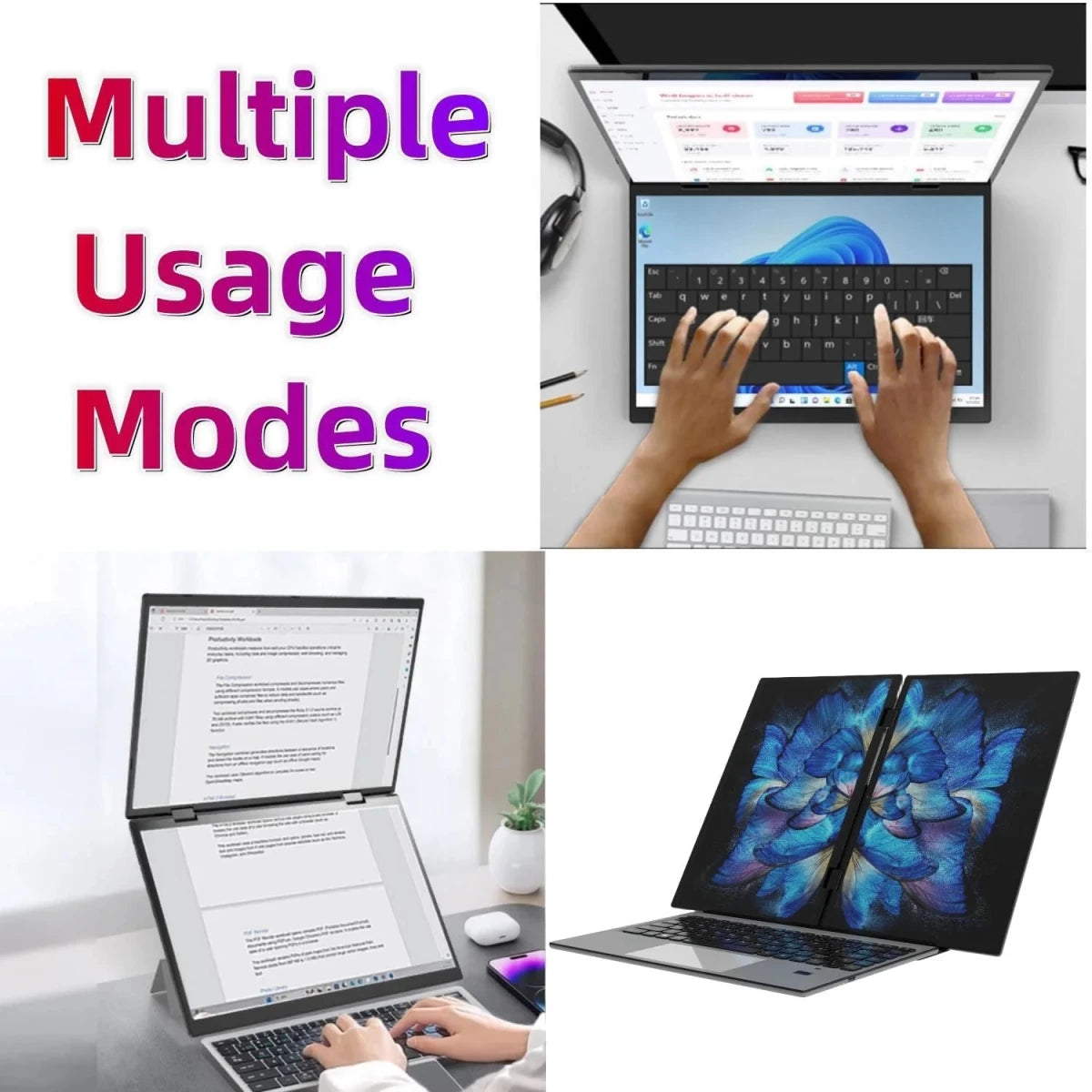 Factory 2025 New Ultrabook 11Inch Foldable Dual Touch Screen Intel I3 12th N100 Aluminum Yoga Laptops for Students and Designers Gray Factory 2025 New Ultrabook 11Inch Foldable Dual Touch Screen Intel I3 12th N100 Aluminum Yoga Laptops for Students and Designers - shop_name