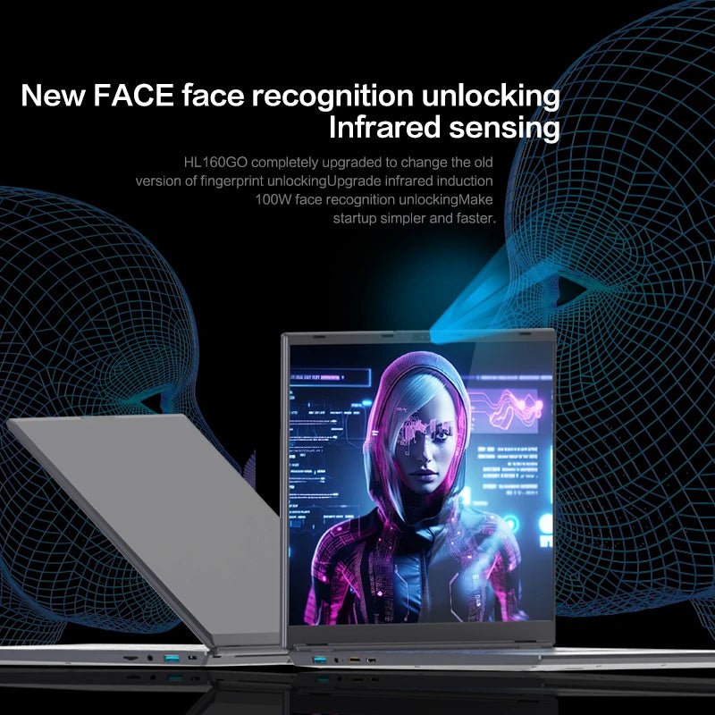 Factory Custom 16 - inch Business Touch Screen Laptop with Core I3 - 8109U Supporting Face Recognition Function and Backlit Keyboard Gray Factory Custom 16 - inch Business Touch Screen Laptop with Core I3 - 8109U Supporting Face Recognition Function and Backlit Keyboard - shop_name