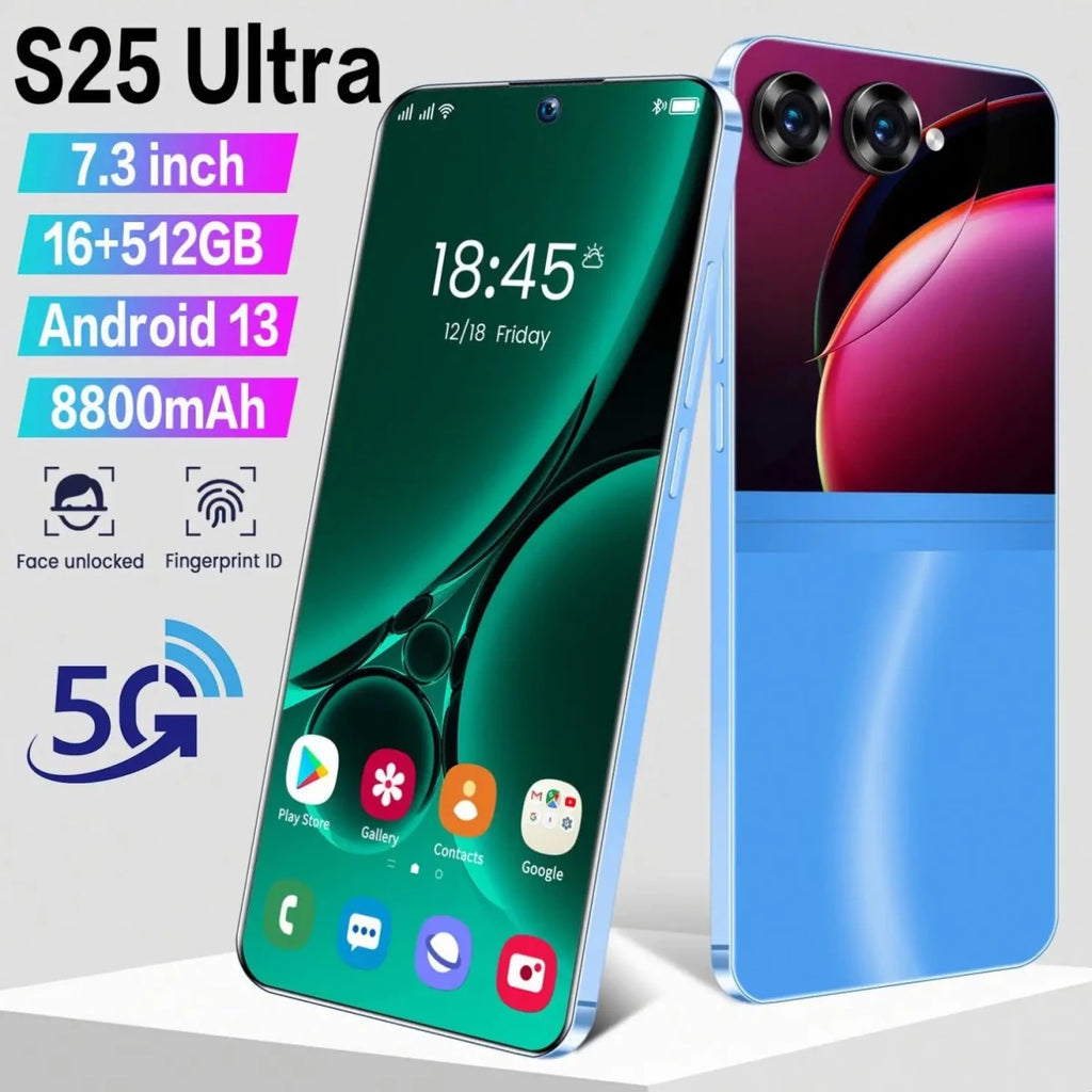 Factory Direct Sales Have logo Original S25 ultra Unlock Global Version 12+512Gb Unlocked Cell Phone Mobile 24MP+64MP Cellular Black Factory Direct Sales Have logo Original S25 ultra Unlock Global Version 12+512Gb Unlocked Cell Phone Mobile 24MP+64MP Cellular - shop_name
