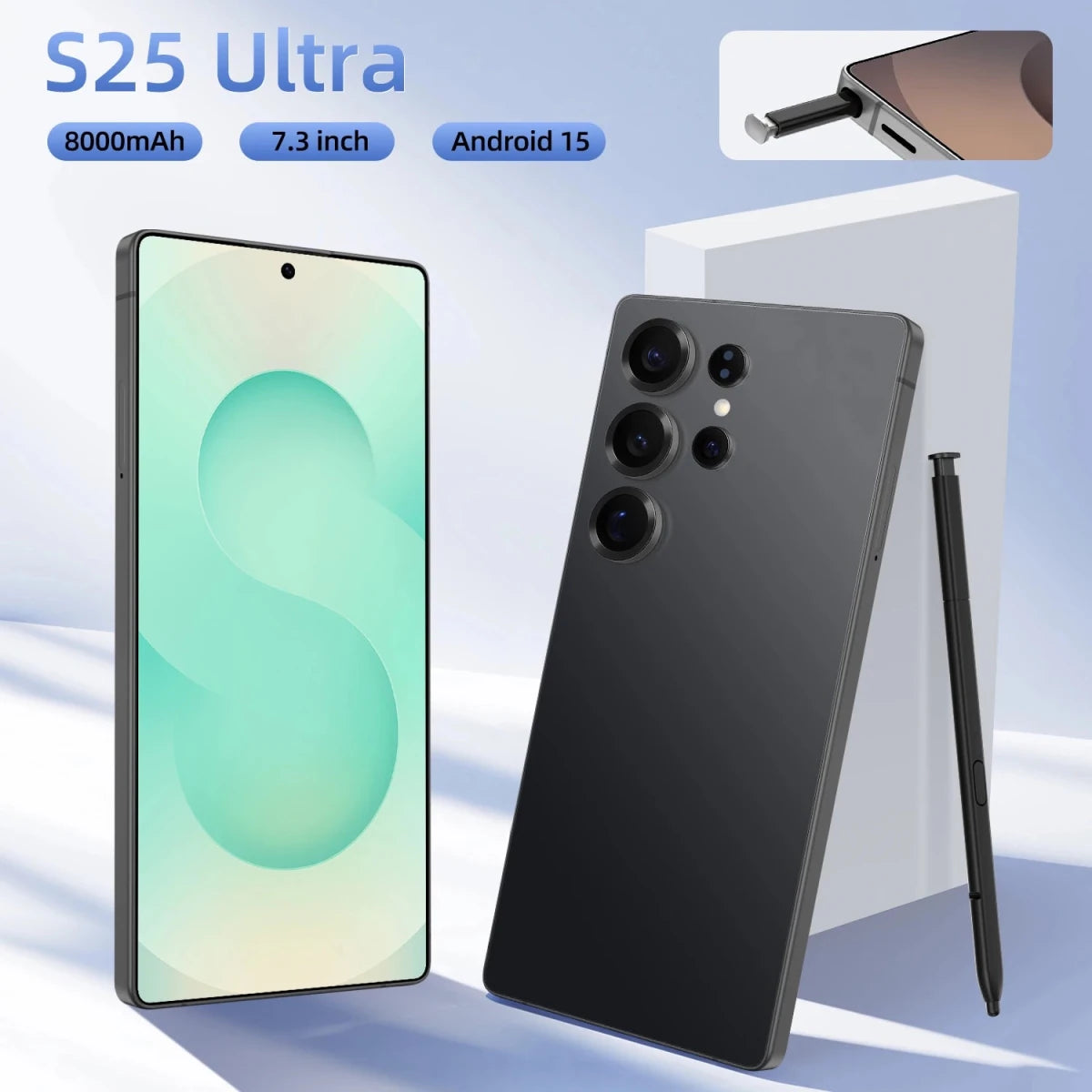 Factory Wholesale S25 Ultra Plus 5G Smartphone Dual SIM Android 15 16GB+1TB Memory Face Unlock New Generation 2K Phone Gray Factory Wholesale S25 Ultra Plus 5G Smartphone Dual SIM Android 15 16GB+1TB Memory Face Unlock New Generation 2K Phone - shop_name