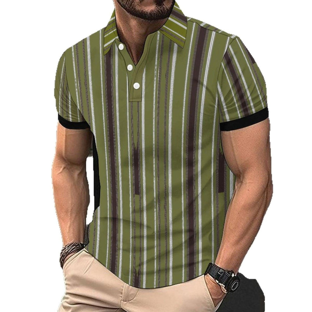 Fashion Casual Men's American Printed Short Sleeve CD03333 Fashion Casual Men's American Printed Short Sleeve - shop_name