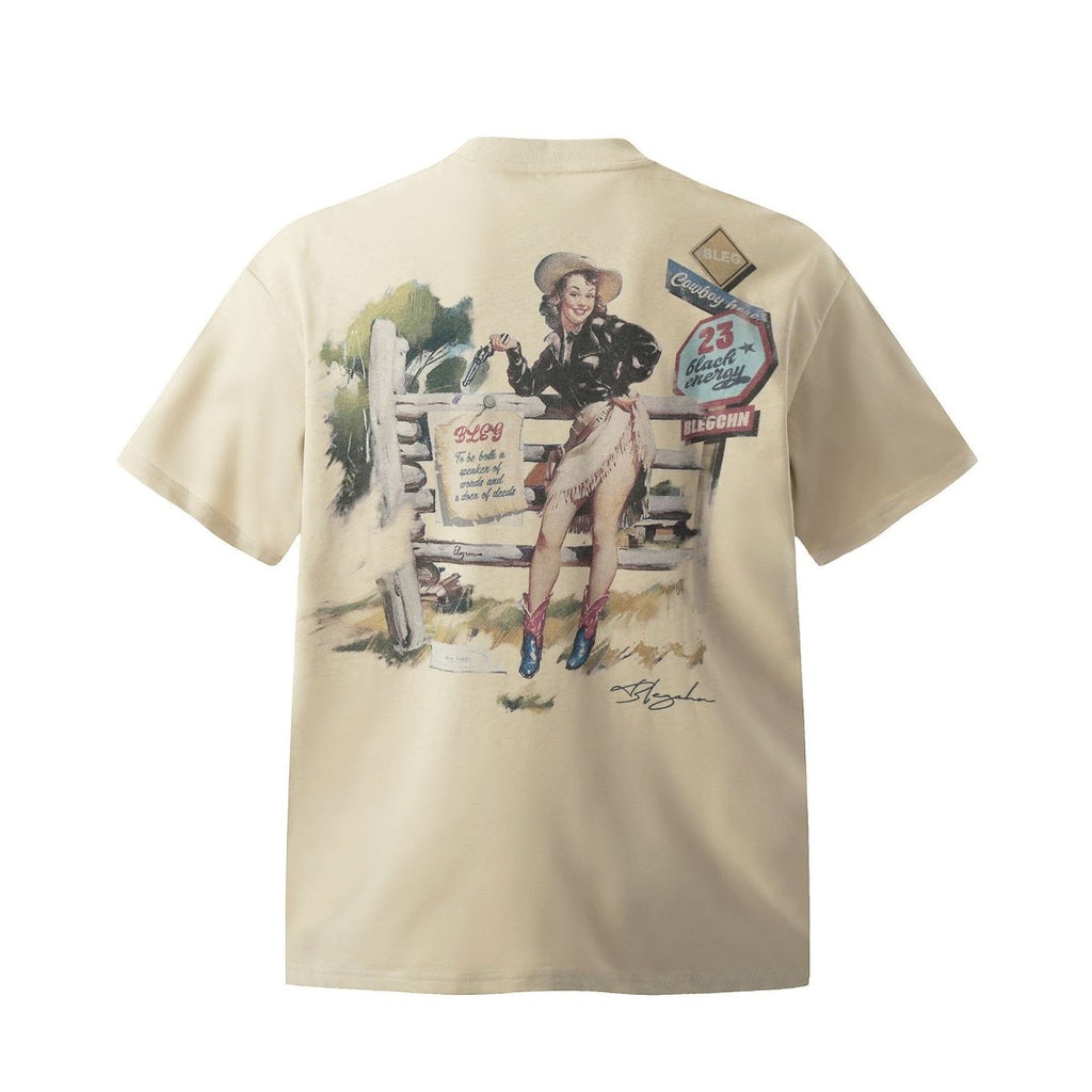 Fashion Men's Loose Leisure All - matching Top Apricot Fashion Men's Loose Leisure All - matching Top - shop_name