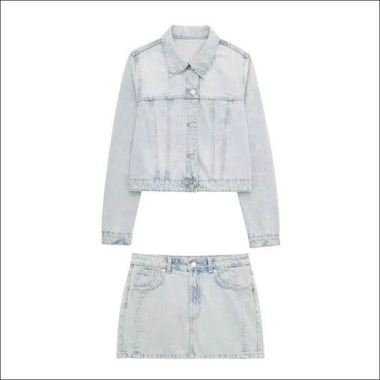 Fashion Women's Casual Denim Jacket Coat - Update Avenue 