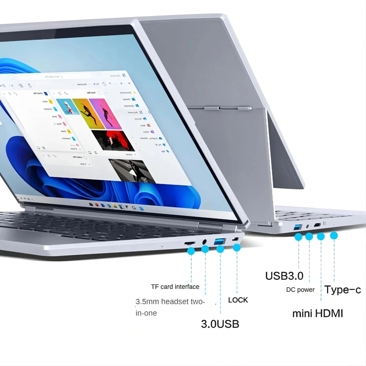 Fast Delivery 14 Inch Touch Screen Yoga Laptop for Business Intel Celeron 11th Gen N95 16GB DDR4 RAM 2TB SSD New for Daily Use Silver Fast Delivery 14 Inch Touch Screen Yoga Laptop for Business Intel Celeron 11th Gen N95 16GB DDR4 RAM 2TB SSD New for Daily Use - shop_name