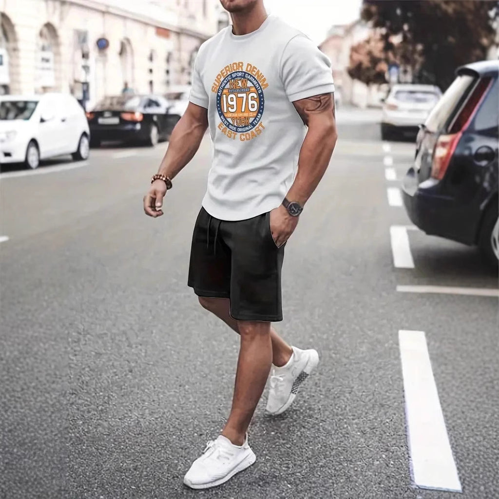 3d Printing Fashion Men's Casual Loose Outfit