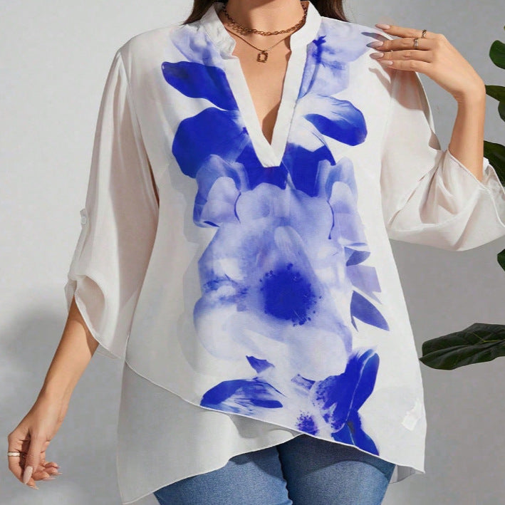 Women's Clothing Loose Shirt Elegant Fashion Design null