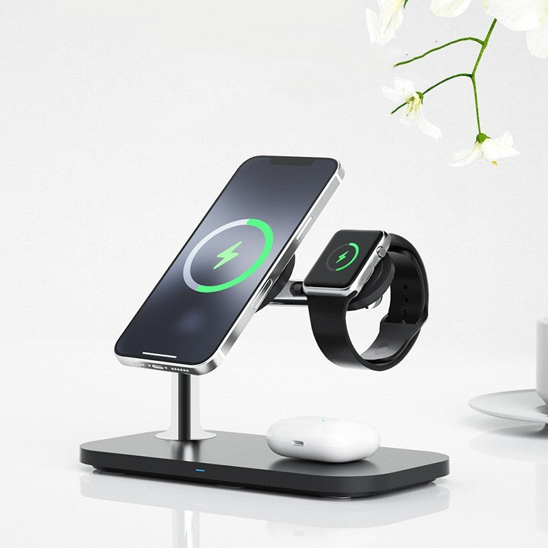 Magnetic 3-in-1 Wireless Charger null