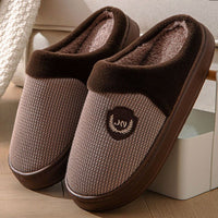 Fleece-lined Warm Thick-soled Non-slip Cotton Shoes Indoor And Outdoor Wear