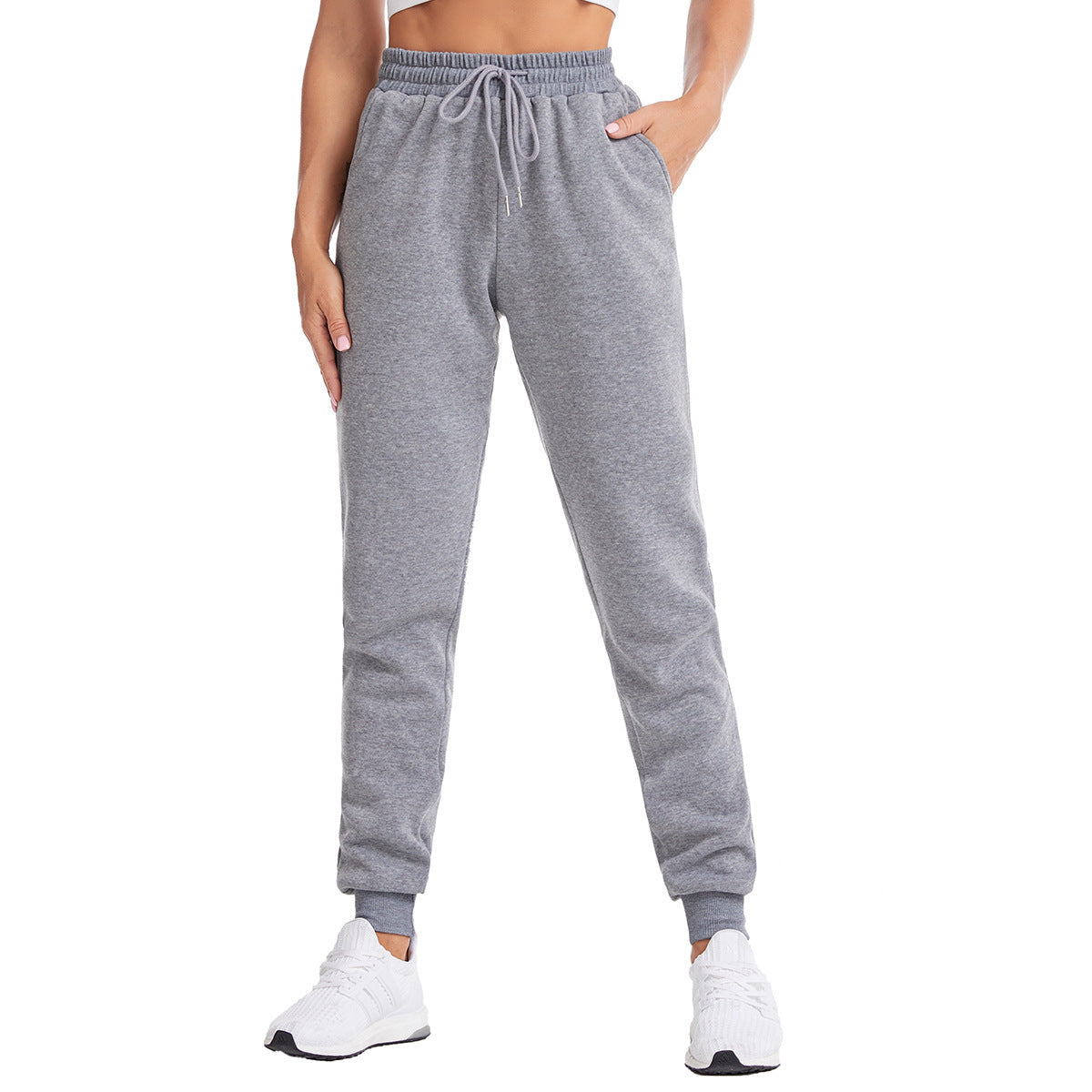 Spring And Autumn Street Sports Pants Trousers Women's Fitness Running null