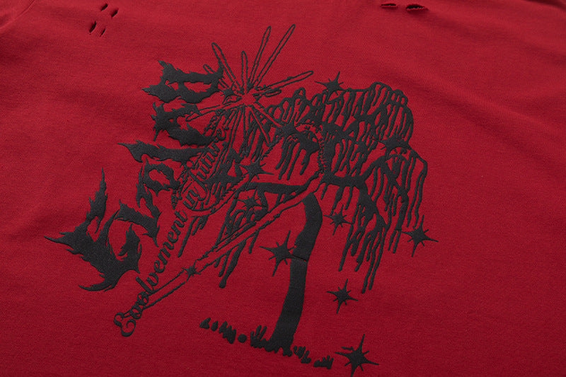 Men's Summer New American Short-sleeved T-shirt