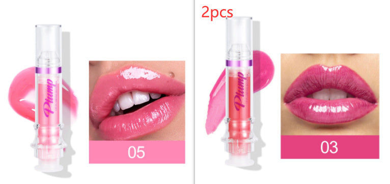 New Tube Lip Rich Lip Color Slightly Spicy Lip Honey Lip Glass Mirror Face Lip Mirror Liquid Lipstick null