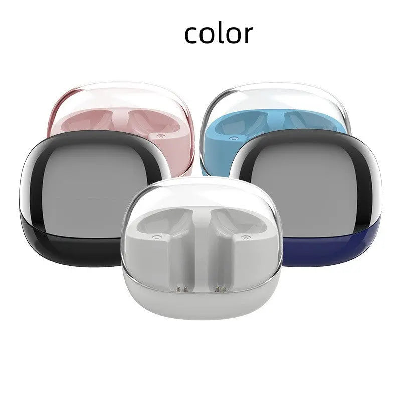 Wireless Bluetooth-compatible Headset Transparent Mini Bin null