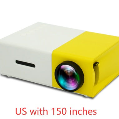 Portable Projector 3D Hd Led Home Theater Cinema HDMI-compatible Usb Audio Projector Yg300 Mini Projector null