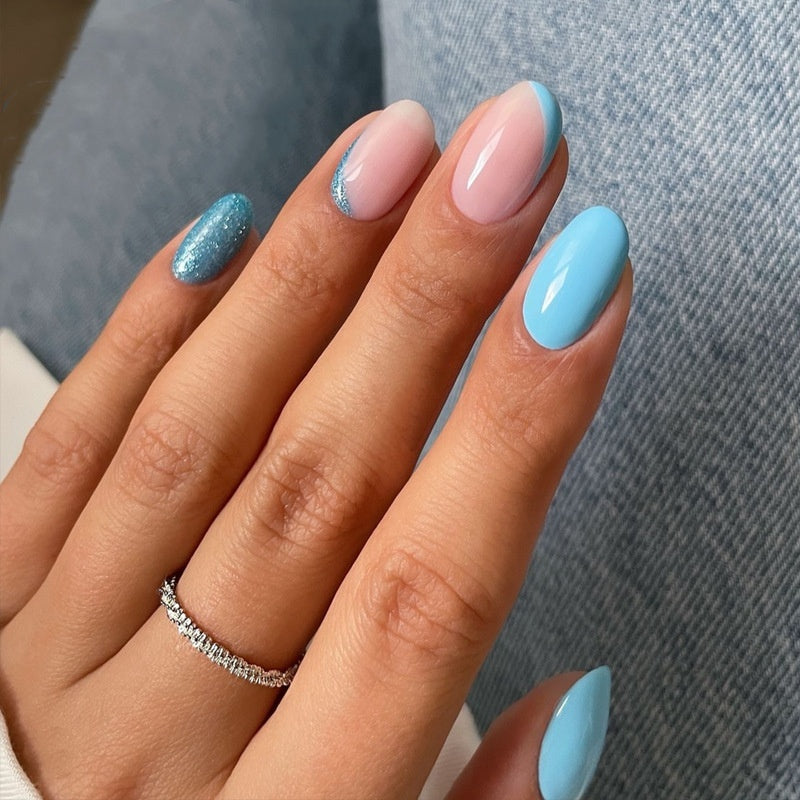 Nail Tip Finished Wearable Short Square