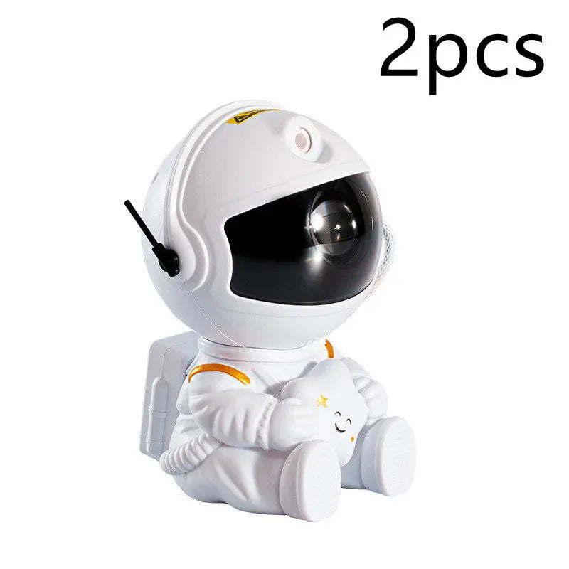 Mini Version Of Astronaut Star Projection Lamp Creative Gift Atmosphere Decorative Lamp Colorful Flowing Starry Night Light null