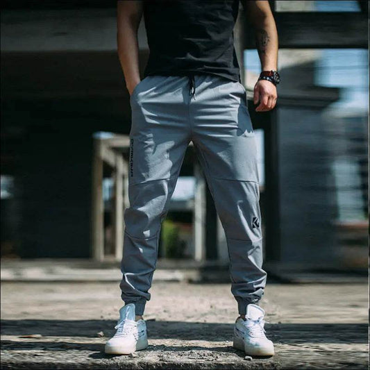 Fitness Trousers, Stretch And Quick-drying Plus Size Sports Casual Pants - Update Avenue 