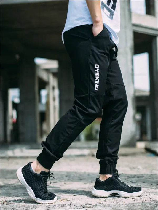 Fitness Trousers, Stretch And Quick-drying Plus Size Sports Casual Pants - Update Avenue 