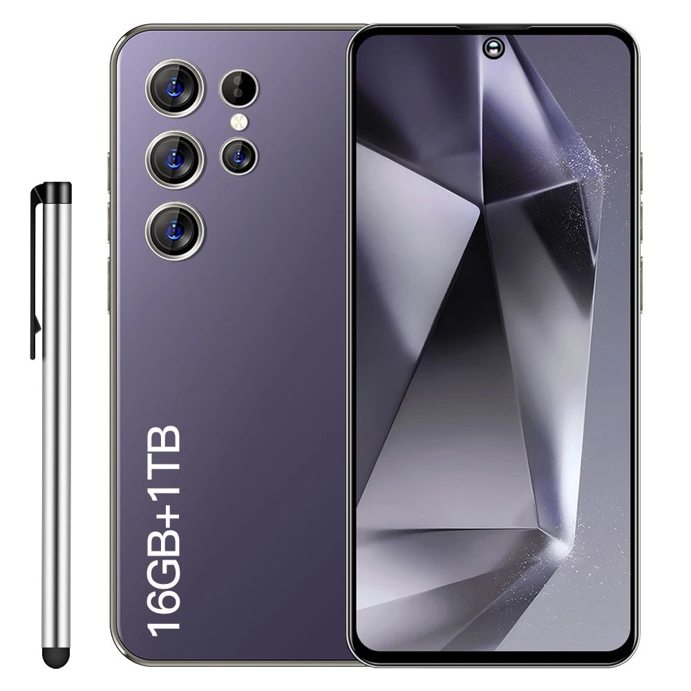 Free Shipping S24 Ultra Phone 16gb+1TB 48MP+64MP Face Unlock Full Display Android Cell Phone 6.7 Inch Smart Mobile Phone Purple Free Shipping S24 Ultra Phone 16gb+1TB 48MP+64MP Face Unlock Full Display Android Cell Phone 6.7 Inch Smart Mobile Phone - shop_name