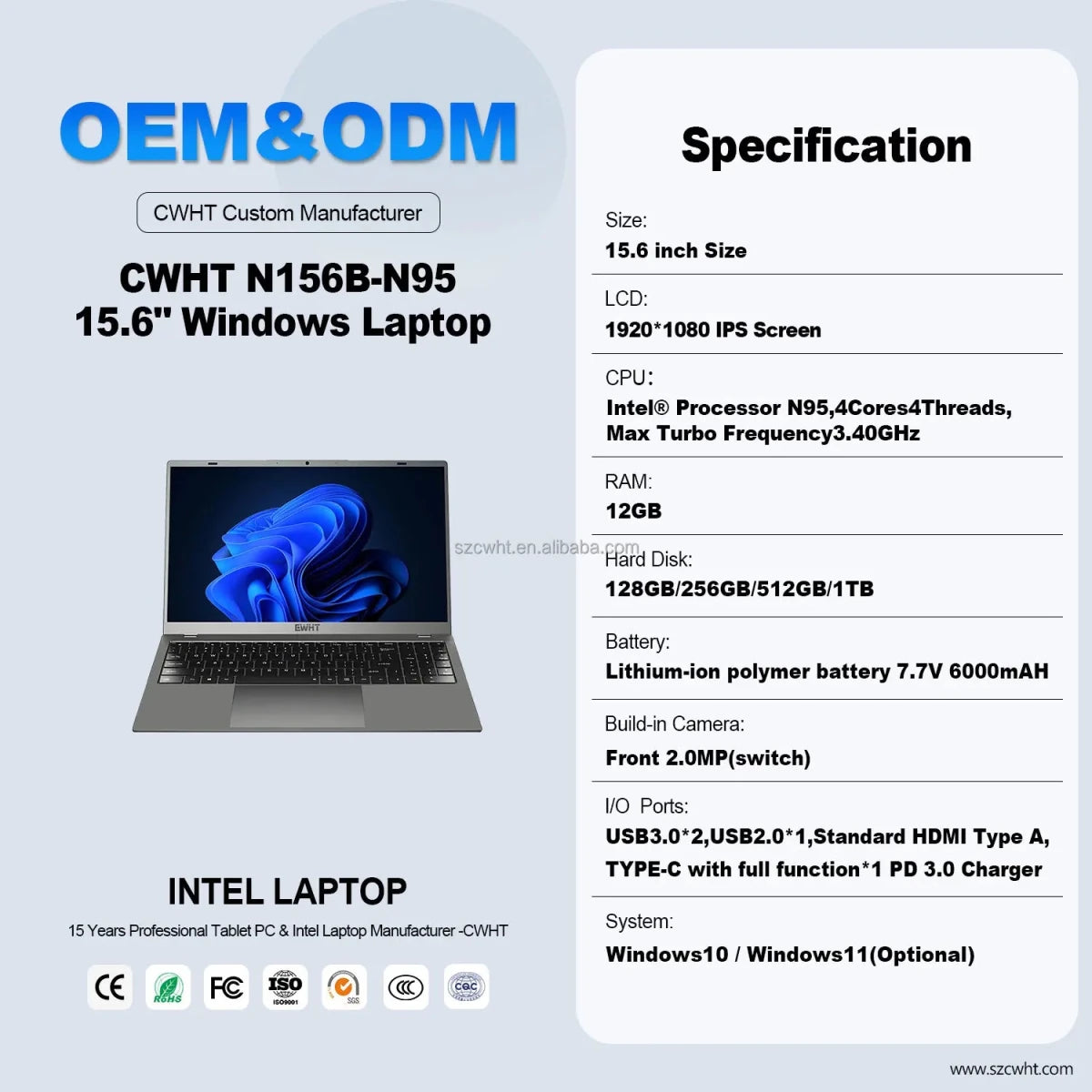 Gaming Laptop 15.6 Inch Quad - Core N95 CPU RAM 12GB SSD 256GB 512GB 1T Slim Notebooks Laptop Computer Student Laptops Brand New Silver Gaming Laptop 15.6 Inch Quad - Core N95 CPU RAM 12GB SSD 256GB 512GB 1T Slim Notebooks Laptop Computer Student Laptops Brand New - shop_name
