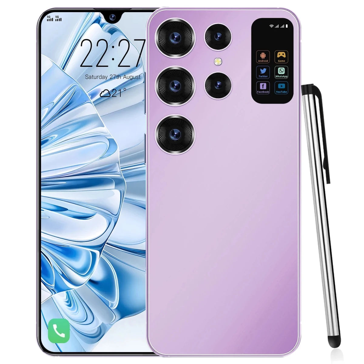 Global Version S24 Ultra NEW 16GB/1TB Unlocked Mobile Phone S24 Ultra 108MP 7 Inch 8000mAh Smart Mobile Phones Purple Global Version S24 Ultra NEW 16GB/1TB Unlocked Mobile Phone S24 Ultra 108MP 7 Inch 8000mAh Smart Mobile Phones - shop_name