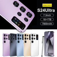 Global Version S24 Ultra NEW 16GB/1TB Unlocked Mobile Phone S24 Ultra 108MP 7 Inch 8000mAh Smart Mobile Phones Black Global Version S24 Ultra NEW 16GB/1TB Unlocked Mobile Phone S24 Ultra 108MP 7 Inch 8000mAh Smart Mobile Phones - shop_name