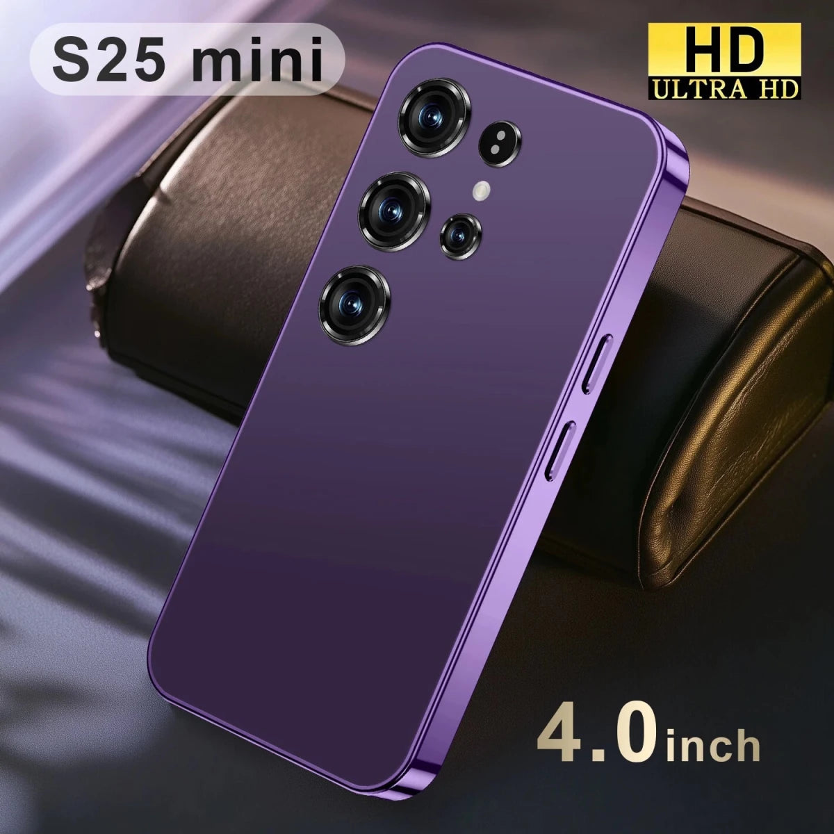Global Version S25 Mini Smartphone 4GB+64GB Android High Quality HD LED Mobile Phone LTE Cellular English Operating Hot Sale Purple Global Version S25 Mini Smartphone 4GB+64GB Android High Quality HD LED Mobile Phone LTE Cellular English Operating Hot Sale - shop_name