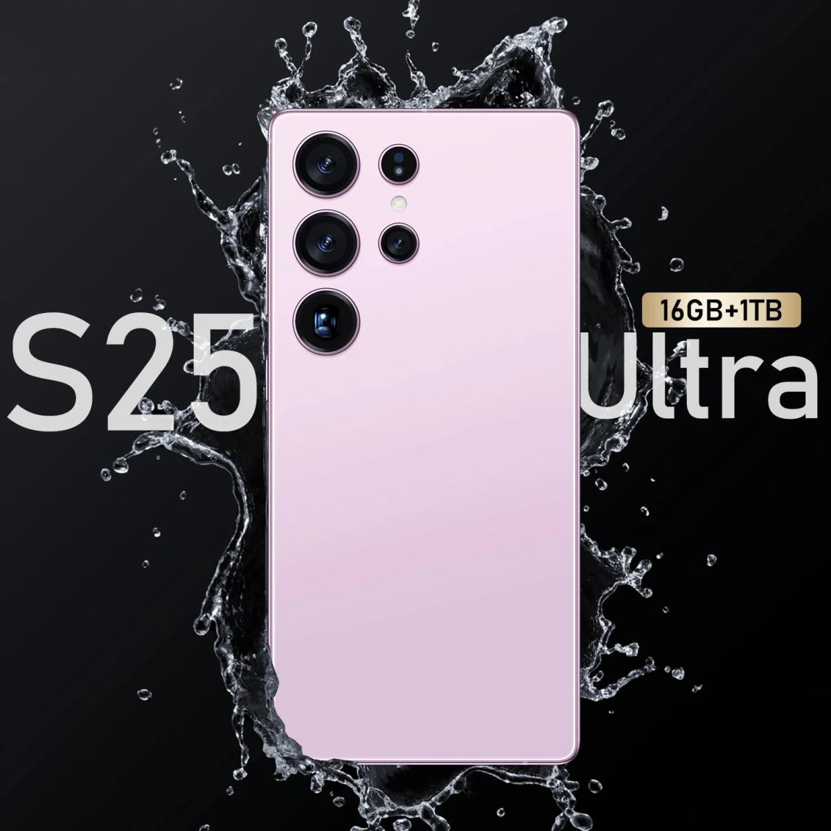 Global Version S25 Ultra 5G Smartphone Android 16 16GB+1TB 7.3 Inch 72+108MP HD Beauty Camera Unlocked Gaming Mobile Phone Pink Global Version S25 Ultra 5G Smartphone Android 16 16GB+1TB 7.3 Inch 72+108MP HD Beauty Camera Unlocked Gaming Mobile Phone - shop_name