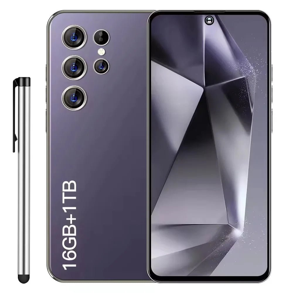 Global Version S25 Ultra Unlocked Smartphone 4g Smart Phone Original 8GB+256GB 5g Smartphone Purple Global Version S25 Ultra Unlocked Smartphone 4g Smart Phone Original 8GB+256GB 5g Smartphone - shop_name