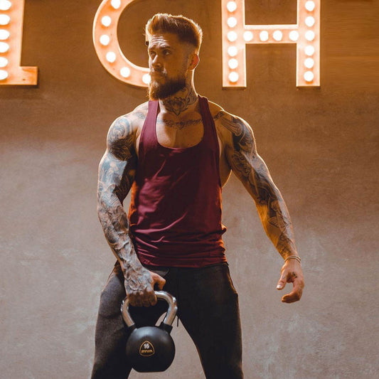 Gym Clothes With Sleeveless Tops And Halters - Update Avenue 