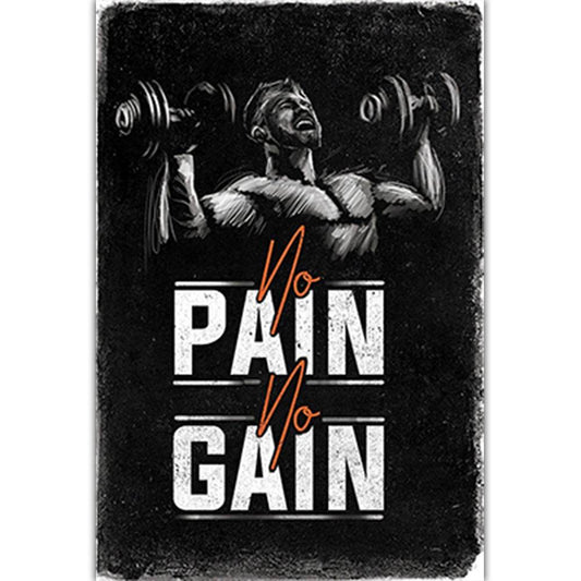 Gym inspirational poster decorative painting - Update Avenue 
