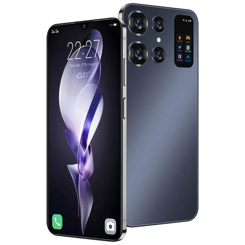 High Configuration S24 Ultra Smart Phone 7.0inch HD Mobile Phone 2+128GB Unlock S - Pen 5G WIFI High Quality S24 S25 Mobile Phones Black High Configuration S24 Ultra Smart Phone 7.0inch HD Mobile Phone 2+128GB Unlock S - Pen 5G WIFI High Quality S24 S25 Mobile Phones - shop_name