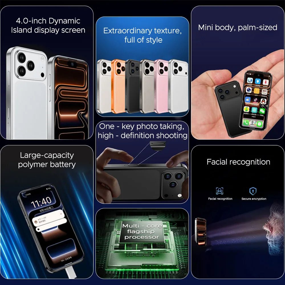 Hot Sale Mini Phone XS17Pro Promax Mini Smartphone HD Screen Quad Core Processor Tiny Compact WIFI Mobile Phones Orange Hot Sale Mini Phone XS17Pro Promax Mini Smartphone HD Screen Quad Core Processor Tiny Compact WIFI Mobile Phones - shop_name