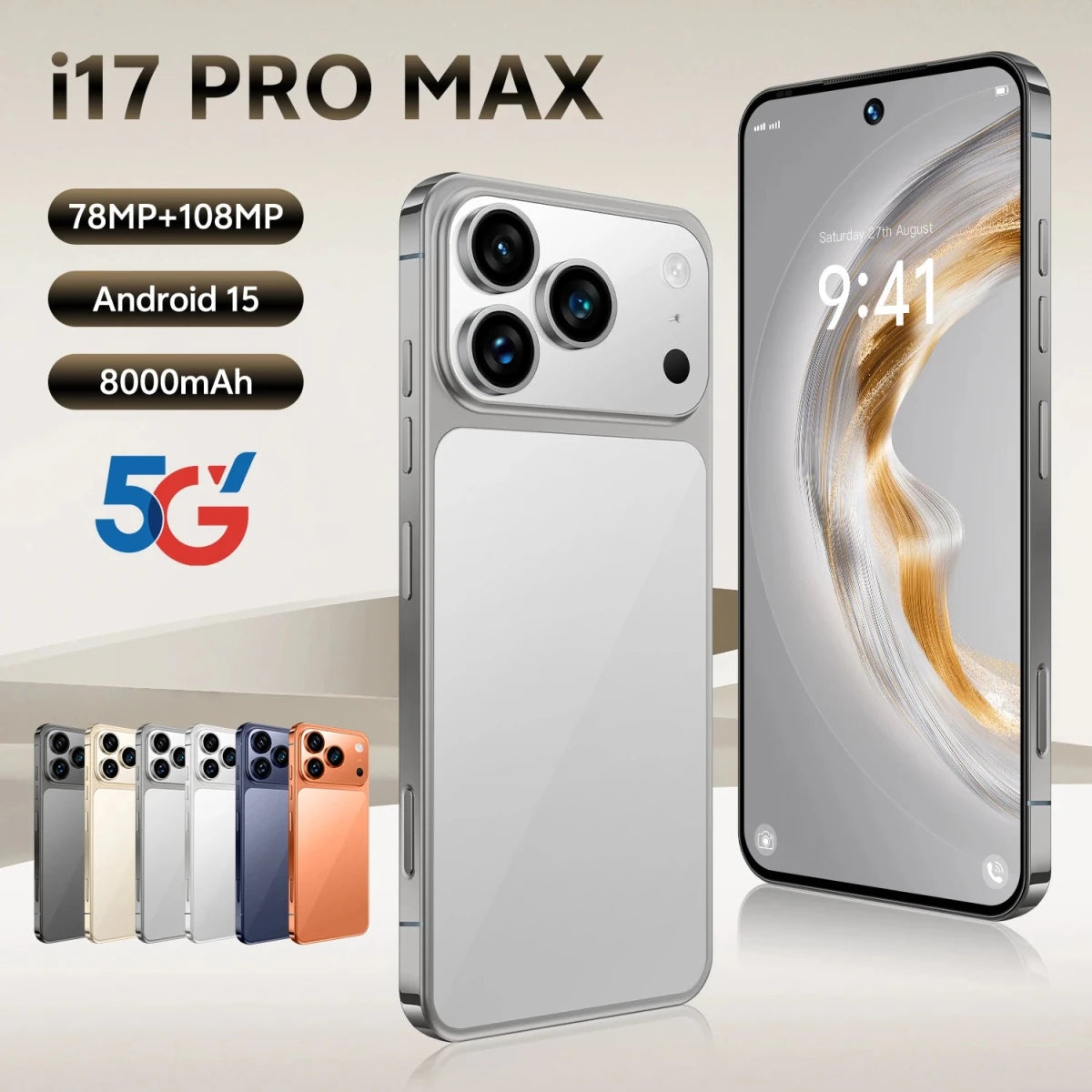 Hot Sale New Arrived Low Price I17 Pro Max Mobile Phones Dual Sim Global Version I17ProMax Smartphone 8GB+256GB Cell Phones Gray Hot Sale New Arrived Low Price I17 Pro Max Mobile Phones Dual Sim Global Version I17ProMax Smartphone 8GB+256GB Cell Phones - shop_name