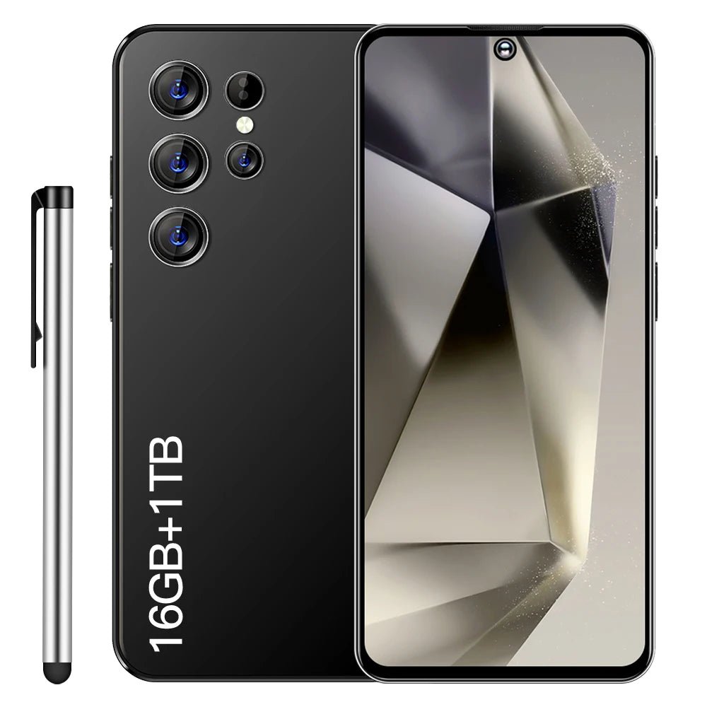 Hot Sales S25 Ultra+ Global Unlock Version 5G Smartphone 6.8 - inch Android 16GB+1TB 50MP+108MP Camera Cheap Mobile Phone Black Hot Sales S25 Ultra+ Global Unlock Version 5G Smartphone 6.8 - inch Android 16GB+1TB 50MP+108MP Camera Cheap Mobile Phone - shop_name