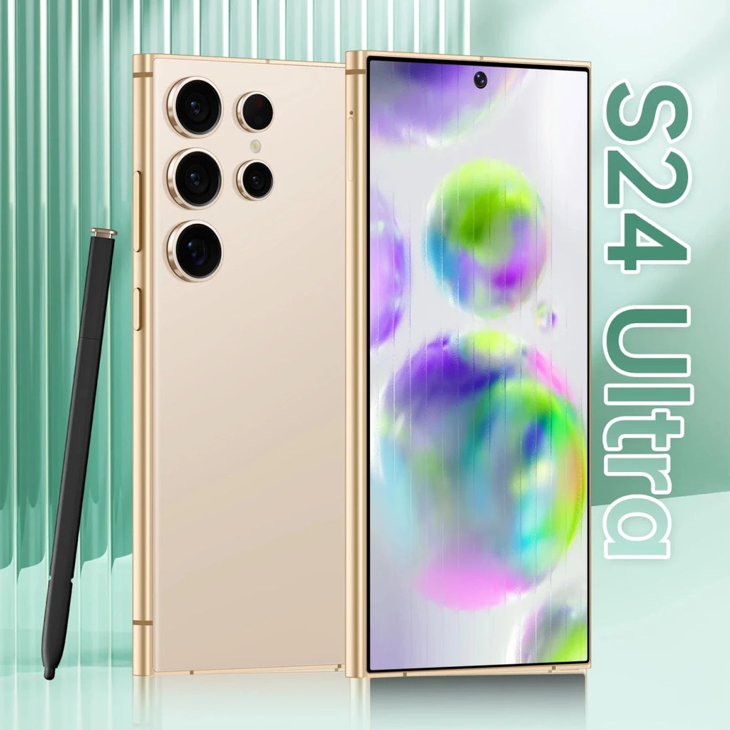 Hot Selling S24 ULTRA Original 5G Smartphone 16GB+1TB 48MP+108MP Android 14 7.3 Inch Full Display Mobile Phone MTK Processor Green Hot Selling S24 ULTRA Original 5G Smartphone 16GB+1TB 48MP+108MP Android 14 7.3 Inch Full Display Mobile Phone MTK Processor - shop_name
