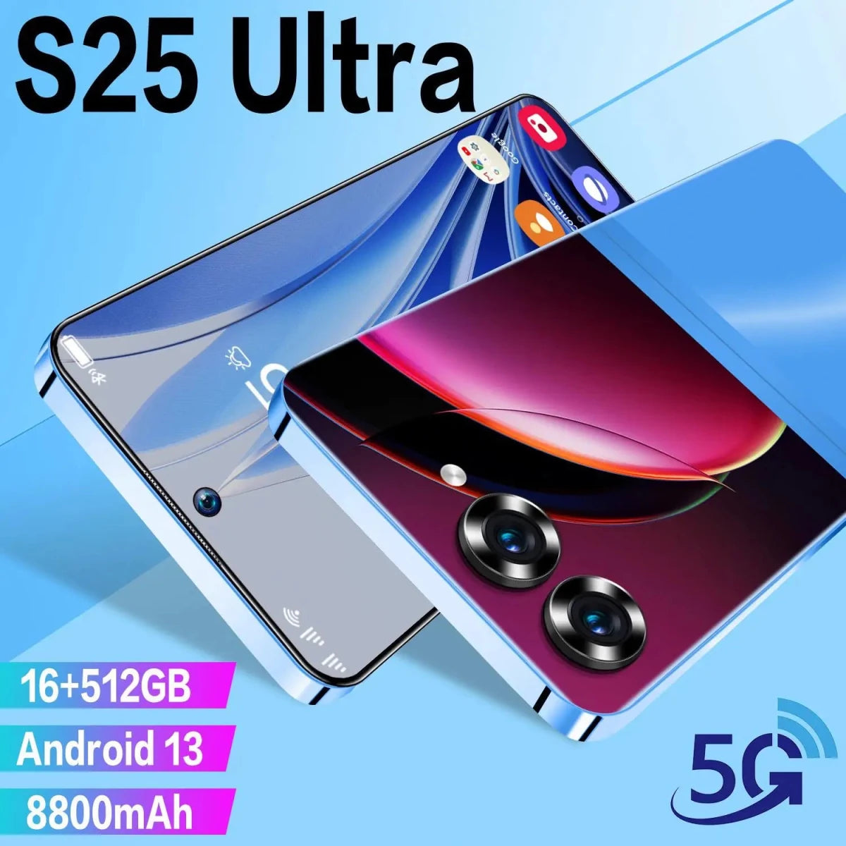 Hot Selling S25 ULTRA Original 16GB+1TB 7.3 Inch Display Mobile Android14 Smartphone Android Cell Unlocked Phone Black Hot Selling S25 ULTRA Original 16GB+1TB 7.3 Inch Display Mobile Android14 Smartphone Android Cell Unlocked Phone - shop_name