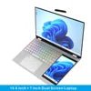 Hot Wholesale 2025 New Ultrathin 15.6" +7" Dual Display N100 32G RAM 1TB 2TB SSD Touch Screen Business Office Aluminum Laptops Silver Hot Wholesale 2025 New Ultrathin 15.6" +7" Dual Display N100 32G RAM 1TB 2TB SSD Touch Screen Business Office Aluminum Laptops - shop_name