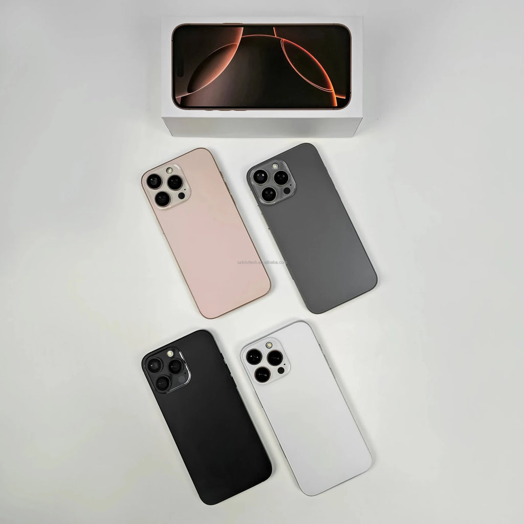 I16 PHONE 16 Pro Max Unlocked 5G Dual SIM 108MP Rear Camera Octa Core CPU AMOLED Display French Language Mobile Black I16 PHONE 16 Pro Max Unlocked 5G Dual SIM 108MP Rear Camera Octa Core CPU AMOLED Display French Language Mobile - shop_name