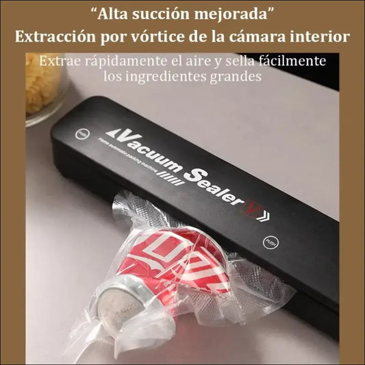 Kitchen Home Vacuum Sealer Food Preservation Plastic Bags Sealer Packaging Machine Automatic Sealing Machine Kitchen