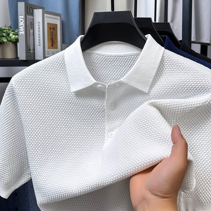 Loose Cotton Sweater Short Sleeve White Loose Cotton Sweater Short Sleeve - shop_name