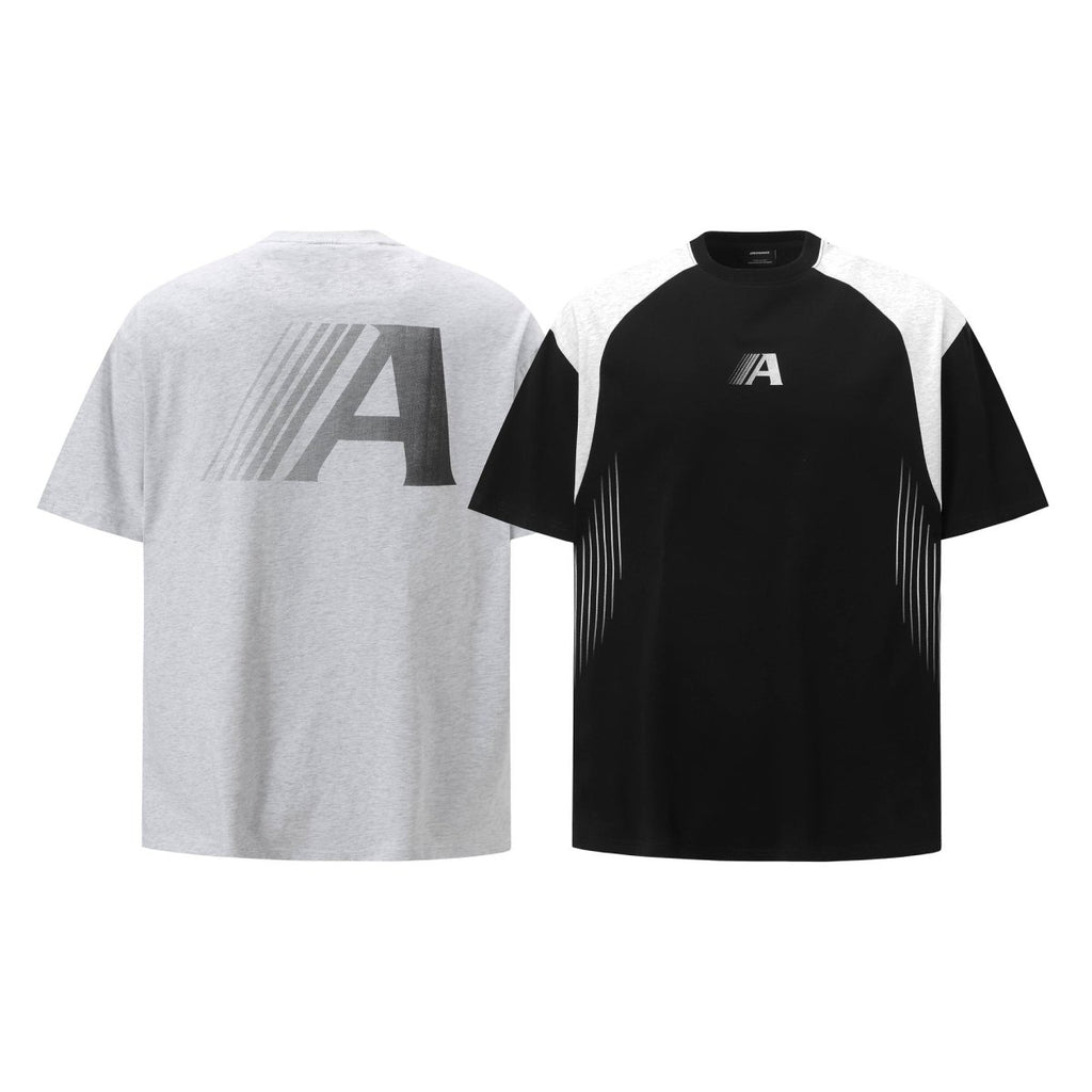 Loose Letter Printing Casual All - matching Tops White Loose Letter Printing Casual All - matching Tops - shop_name