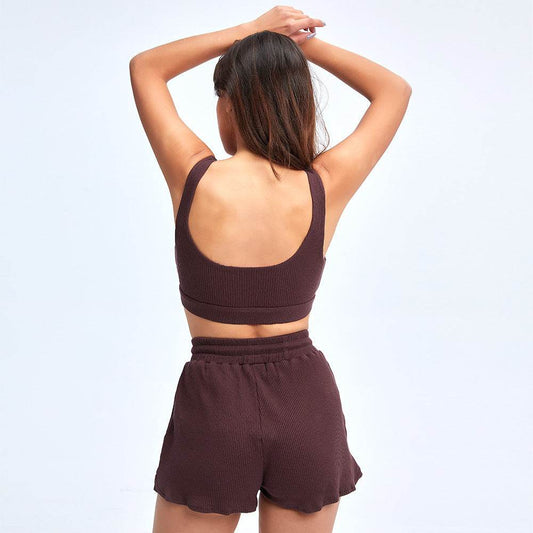 Loose Short Sleeve Gym Yoga Suit - Update Avenue 