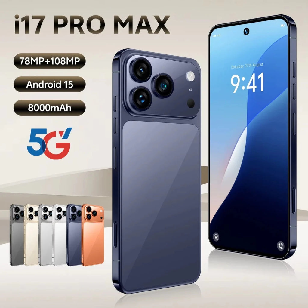 Low Price Gray I17 Pro Max Smartphone 16GB+1TB 8000mAh Large Battery 144Hz Refresh Rate 7.3inch Display Best Camera Phone 5g Orange Low Price Gray I17 Pro Max Smartphone 16GB+1TB 8000mAh Large Battery 144Hz Refresh Rate 7.3inch Display Best Camera Phone 5g - shop_name