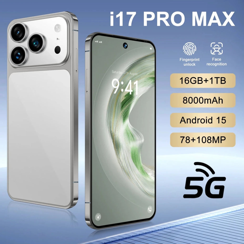 Low Price Gray I17 Pro Max Smartphone 16GB+1TB 8000mAh Large Battery 144Hz Refresh Rate 7.3inch Display Best Camera Phone 5g Orange Low Price Gray I17 Pro Max Smartphone 16GB+1TB 8000mAh Large Battery 144Hz Refresh Rate 7.3inch Display Best Camera Phone 5g - shop_name