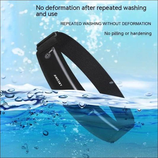 Men's And Women's Outdoor Sports Fitness Waist Bag Waterproof 8-inch - Update Avenue 