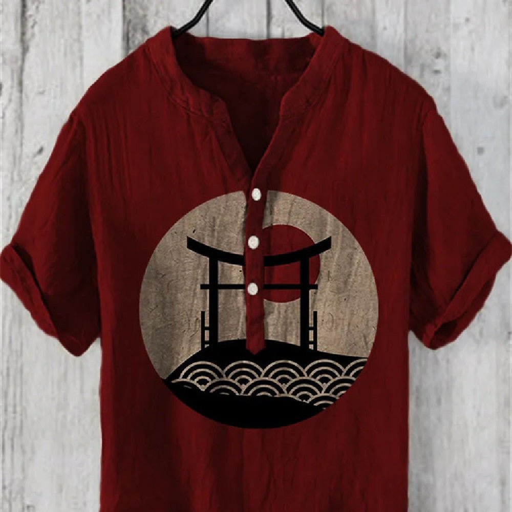 Men's Digital Printing Casual Fashion Personality Shirt GZZYCY42511 Men's Digital Printing Casual Fashion Personality Shirt - shop_name