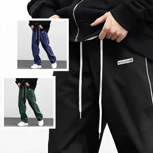 Men's Fashionable Retro Leisure Tappered Trousers Men's Loose Cargo Pants With Side Pockets Long Pants Trousers For Street Everyday Jogger Out - Update Avenue 