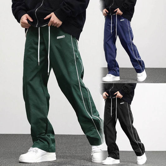 Men's Fashionable Retro Leisure Tappered Trousers Men's Loose Cargo Pants With Side Pockets Long Pants Trousers For Street Everyday Jogger Out - Update Avenue 