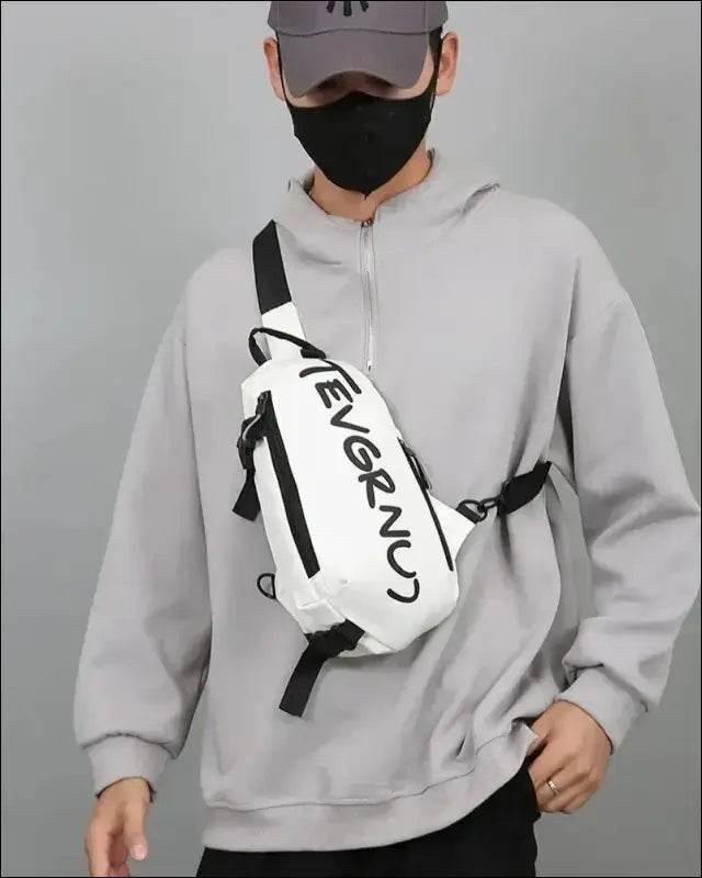 Men’s One Shoulder Crossbody Small Bag New Simple And Lightweight Multi Functional Chest Bag Running Sports Cycling Bag