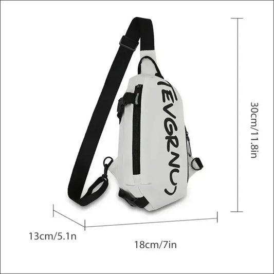 Men’s One Shoulder Crossbody Small Bag New Simple And Lightweight Multi Functional Chest Bag Running Sports Cycling Bag